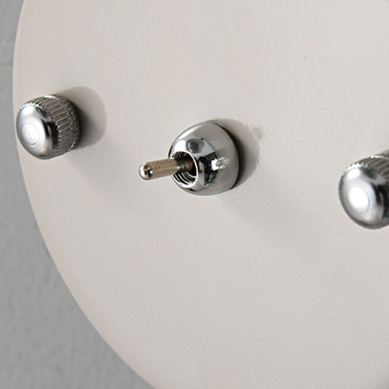 Dome Metal Wall Sconce Simple Macaron Style 1 Light Indoor Wall Mount Light Fixture