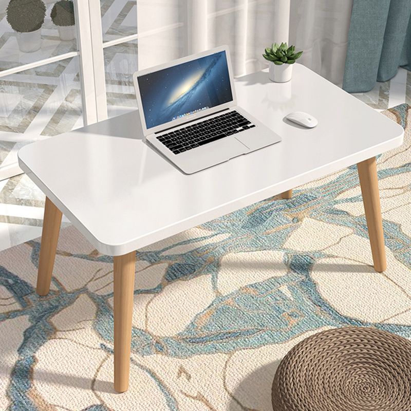 Contemporary Style Coffee Cocktail Table 4 Legs Wooden Coffee Table