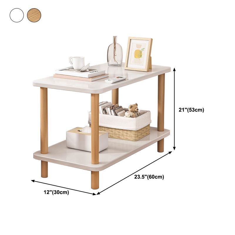 Modern Style Bookshelf in Multiple Colors Engineer Wood Bookcase