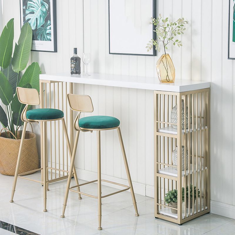 Solid Wood Bar Stool and Table Set 1/2/3 Pieces Pub Dining Set