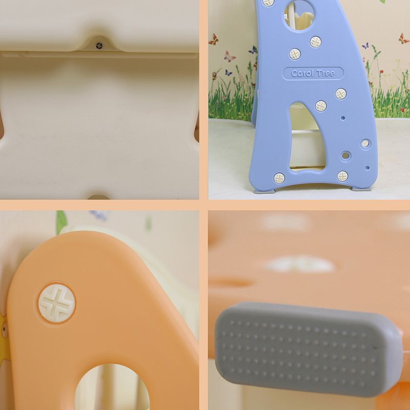 Contemporary Plastic Bookshelf Freestanding Open Back Storage Bookcase