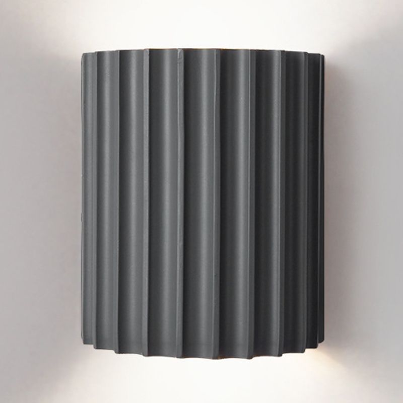 Flush Mount Wall Light Contemporary Polish Finish Lighting for Dining Room