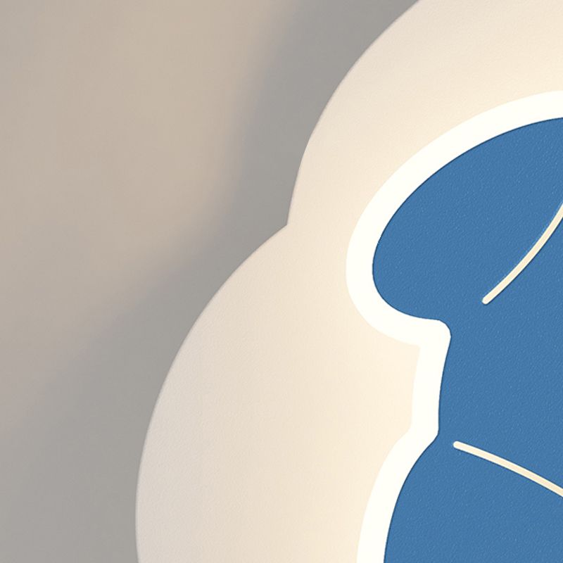 Unique Shape Wall Light Kids Style Metal 1 Light Wall Mount Light