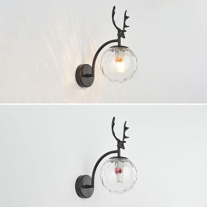 Applexion murale en verre moderne Mur Mur Mur Motté pour le salon