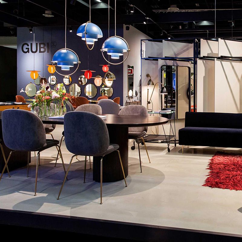 Metal Mobile Shade Hanging Ceiling Light Modern Pendant Light Fixture for Dinning Room