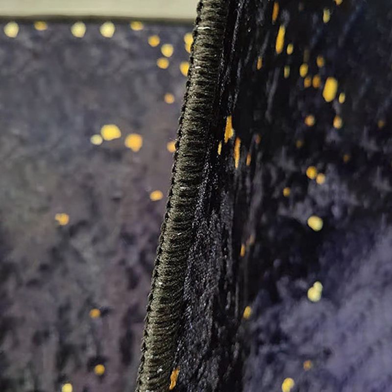 Creative Leopard Print Carpet Polyester Indoor Rug Stain Resistant Rug for Living Room