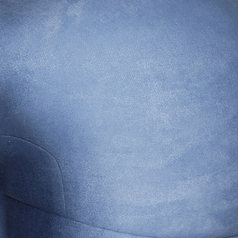 Modern Armless Accent Chair Velvet Armchair, Pink/Yellow/Grey/Blue