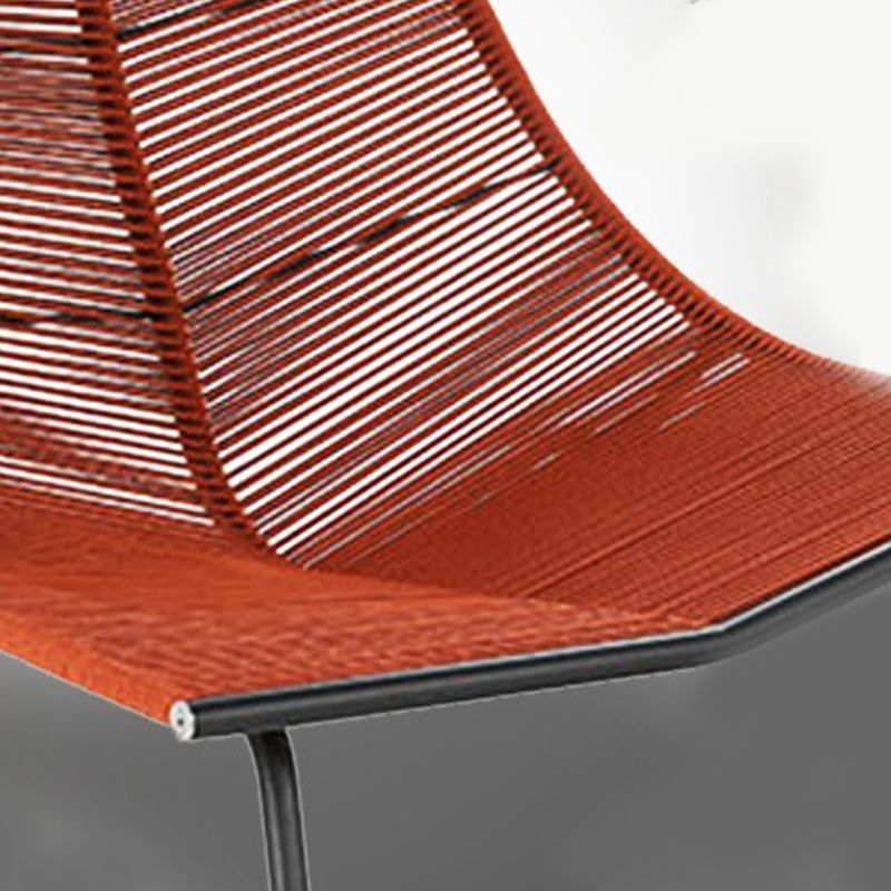 Contemporary Style Rattan Rocking Chair Indoor Rocking Chair for Living Room