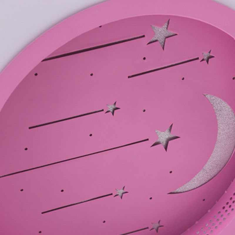 Dessin animé créatif ventilateur de plafond étoilé clair