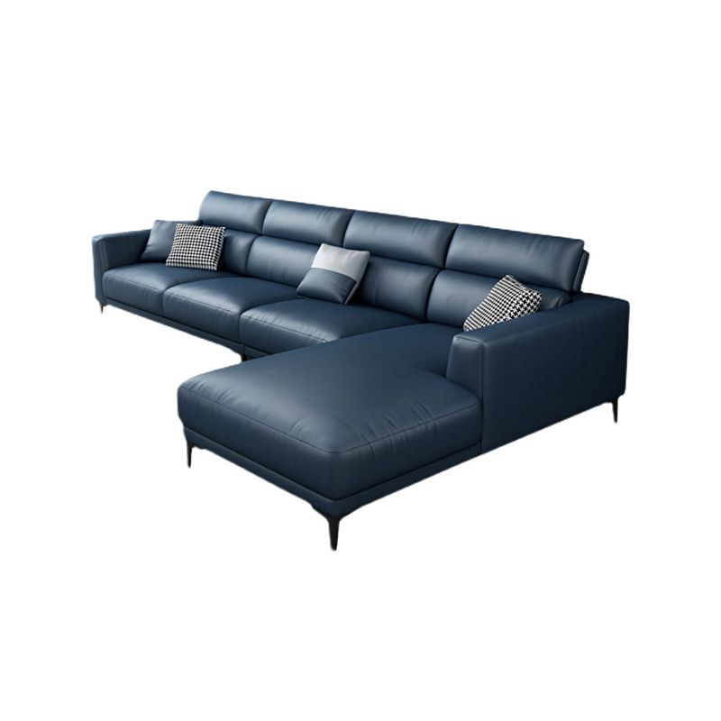 Adjustable Sectional 35.43" H Stain Resistant Square Arm Sectional