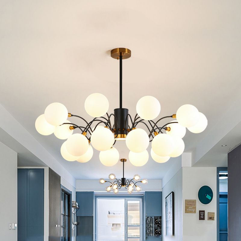 Modern Pendant Lighting Circular Chandelier Chandelier Light Fixtures Glass Chandelier