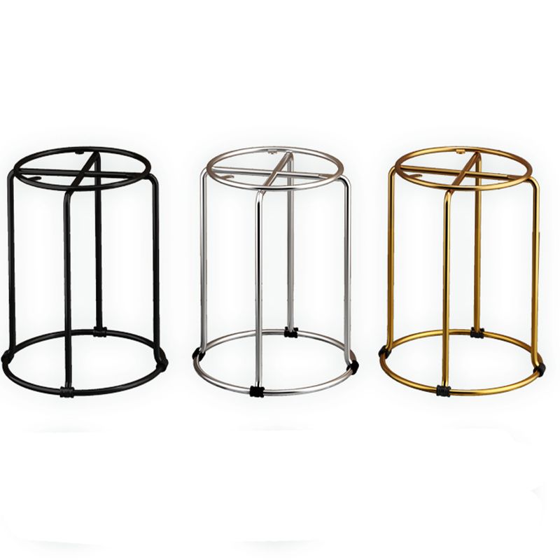 Black Modern Standard Water Resistant Round Standard for Home Decor