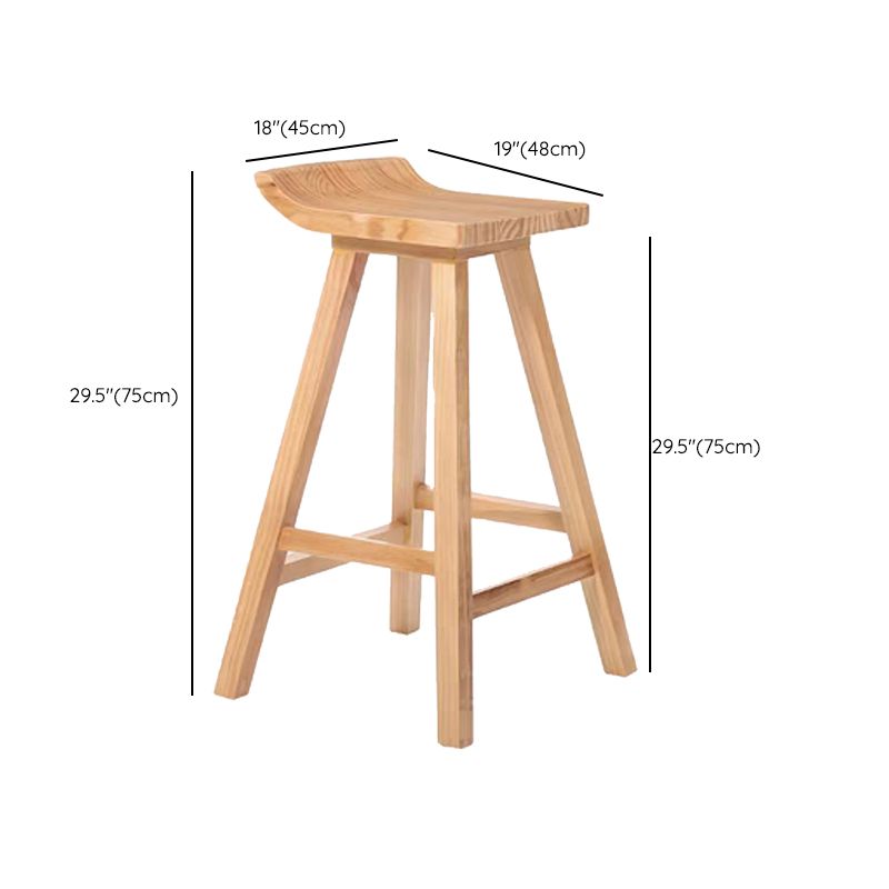 Industrial Rectangle Bar Table Set 1/2/3 Pieces Wooden Counter Table with Backless Stools