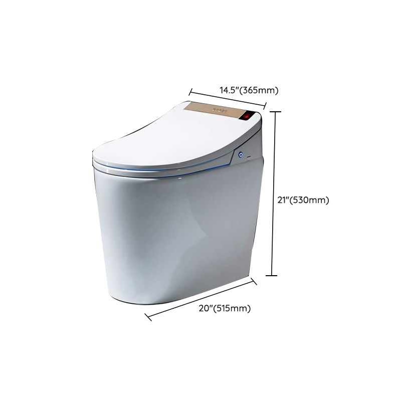 Elongated Floor Standing Bidet Vitreous China Bidets Floor Mount Bidet