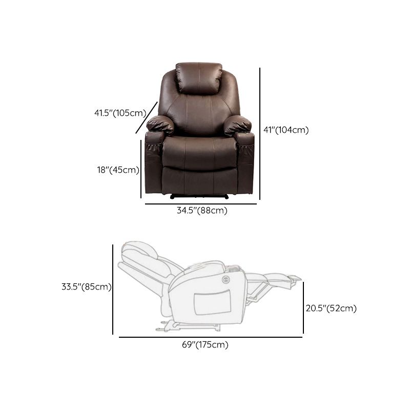 Power-Remote Type Standard Recliner Swivel Base Recliner Chair