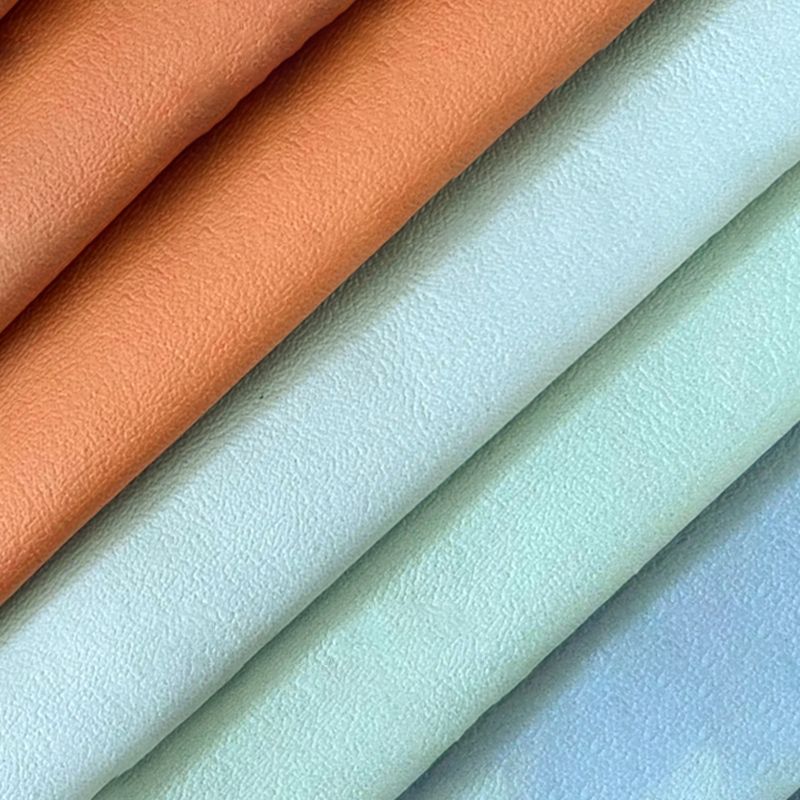 Portable Pouf Pure Color Cylinder Shape Modern Fabric Stain Resistant Pouf Ottoman