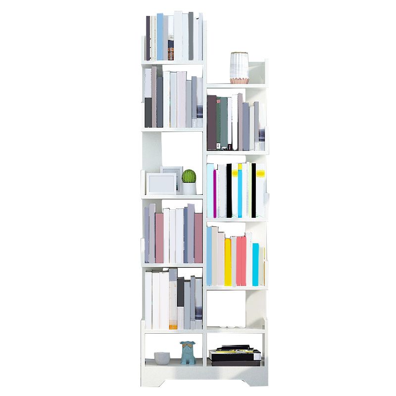 Wood Standard Kids Bookcase Contemporary Storage Bookcase Stain Resistant