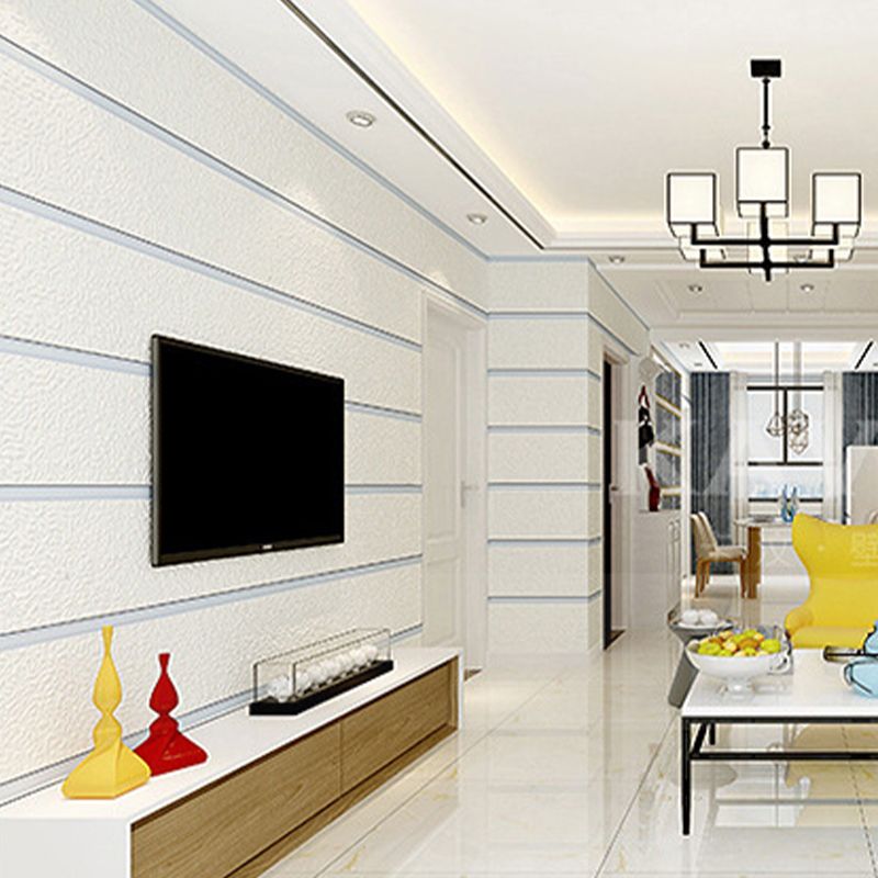 Brown 3D Print Marble 33' x 20.5" Non-Pasted Decorative Flock Wallpaper