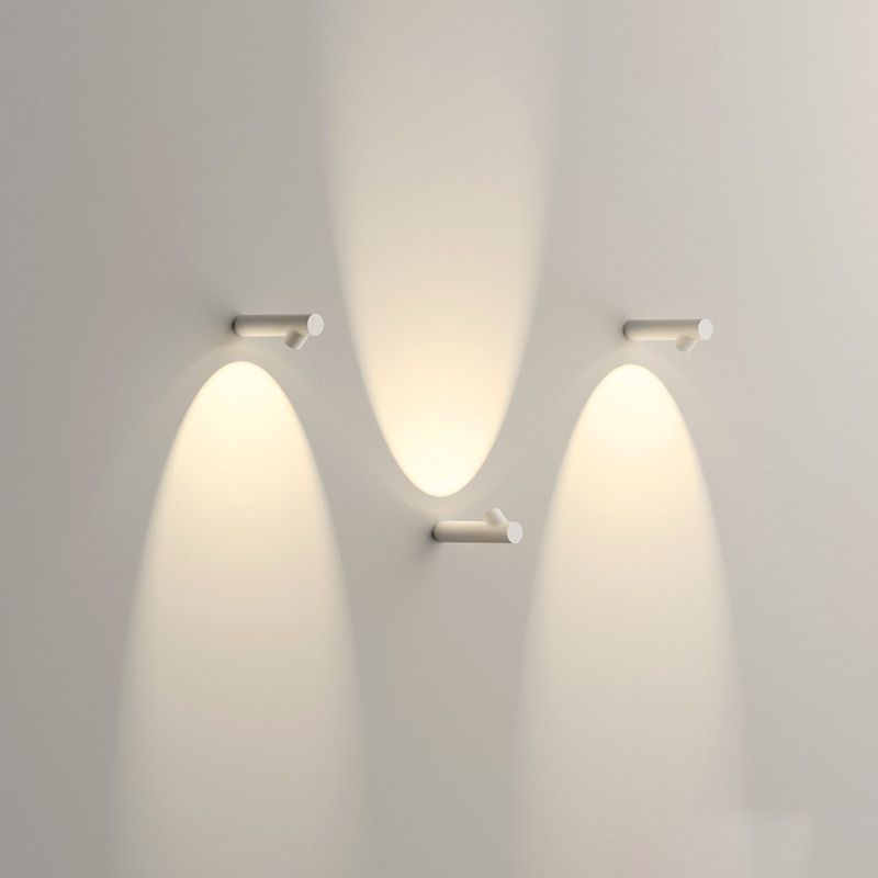 Modern Wall Washer Light Minimalist Metallic LED Hallway Surface Wall Sconce