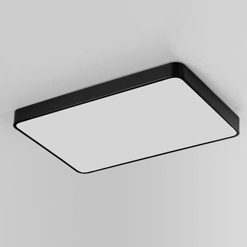 Plafoniera a LED Geometry Apparecchio di illuminazione da incasso con semplicità contemporanea