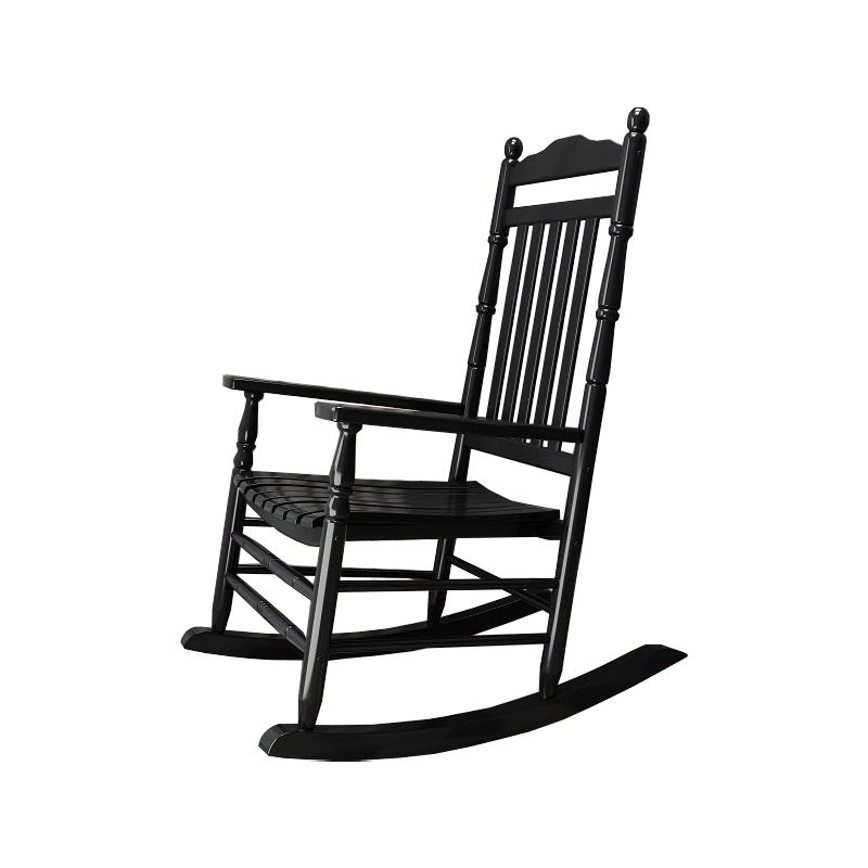 Solid Wood Rocking Chair Contemporary Rocker Chair for Living Room