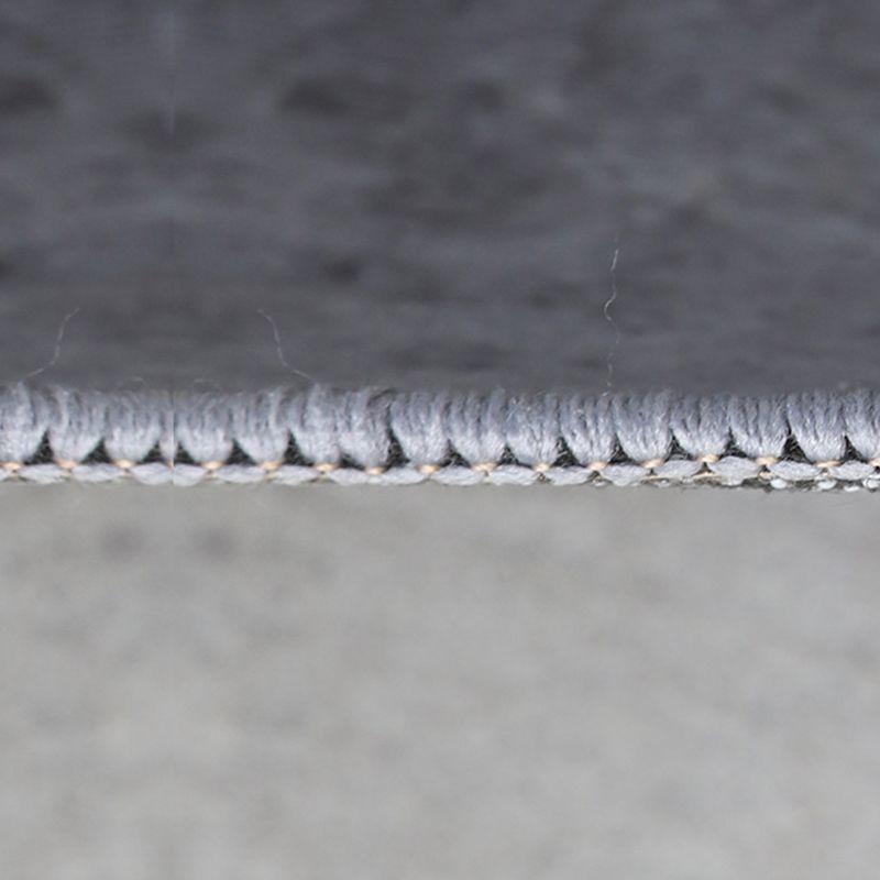 Dark Gray Butterfly Rug Polyester Modern Rug Stain Resistant Rug for Drawing Room