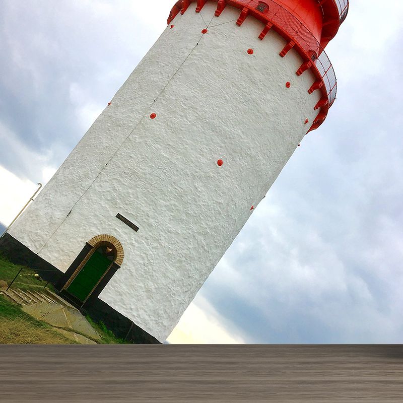 Photography Style Lighthouse Wall Mural Giant Wall Decor for Dining Room, Personalize