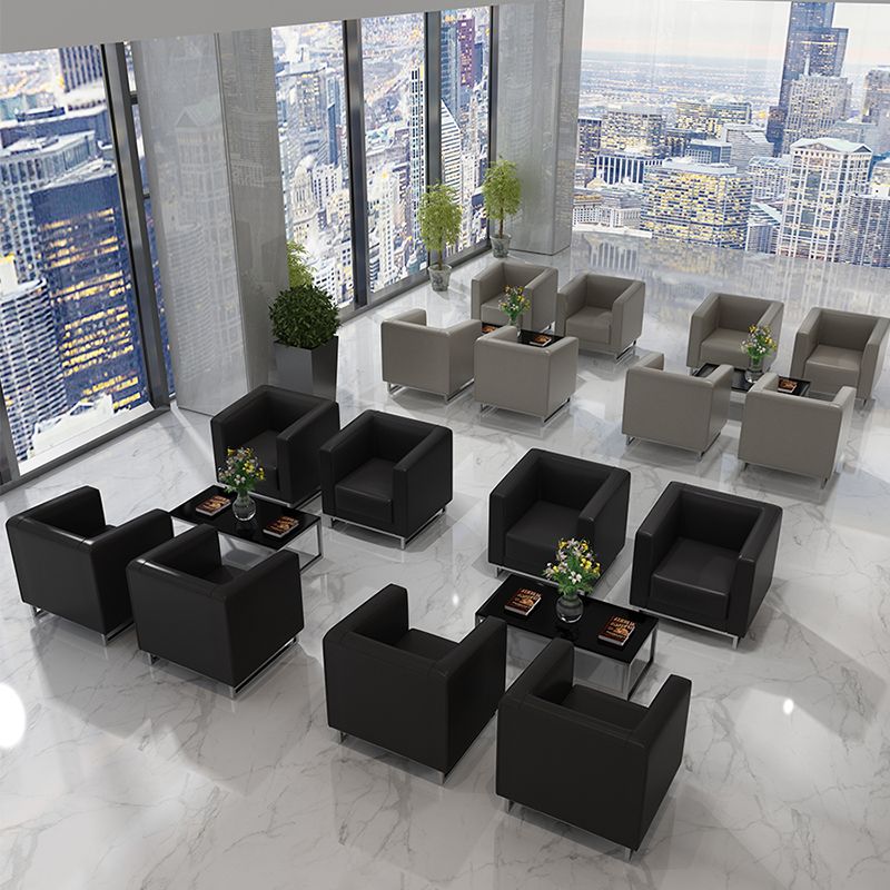 High Wear Resistance Tuxedo Arm Sofa High Tear Resistance Contemporary Sofa for Bonus Room