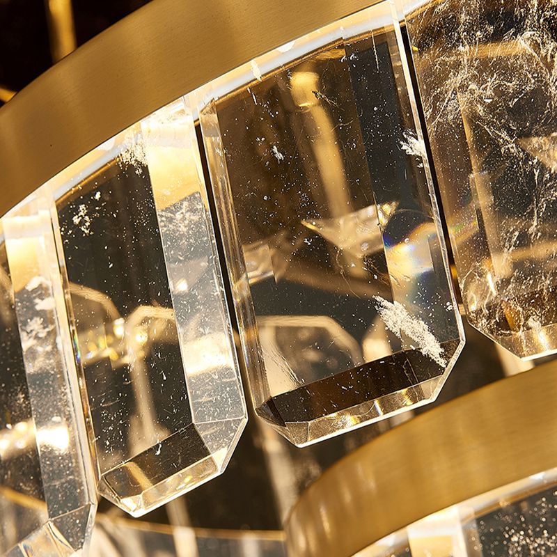 Modern Style Wall Light Crystal 1 Light Sconces in Transparent for Bedroom