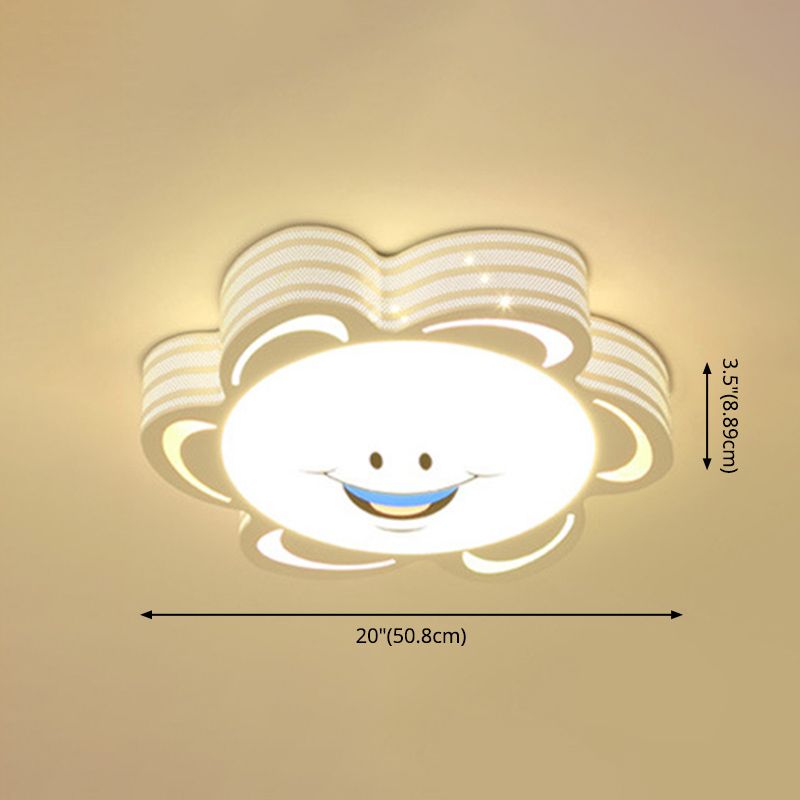 Cartoon Shaped Children Room LED Ceiling Light Kindergarten Acrylic Lighting Fixture for Bedroom