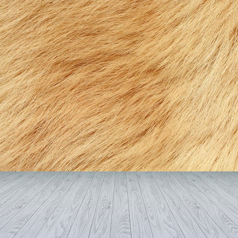 Photographic Animal Fur Print Mural Full Size Wall Decor for Boys Room, Custom Made