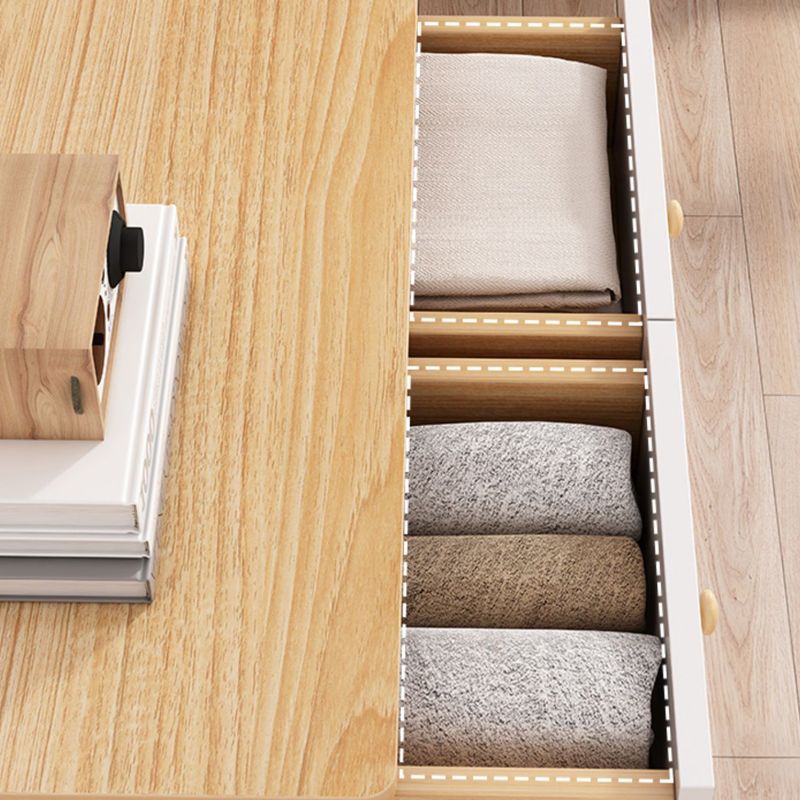 Contemporary Storage Chest Wooden Storage Chest for Bedroom 14.9" Wide