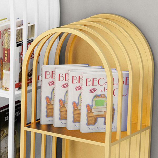 Libreria in stile scandinavo libreria chiusa per la casa di studio della casa d'ufficio