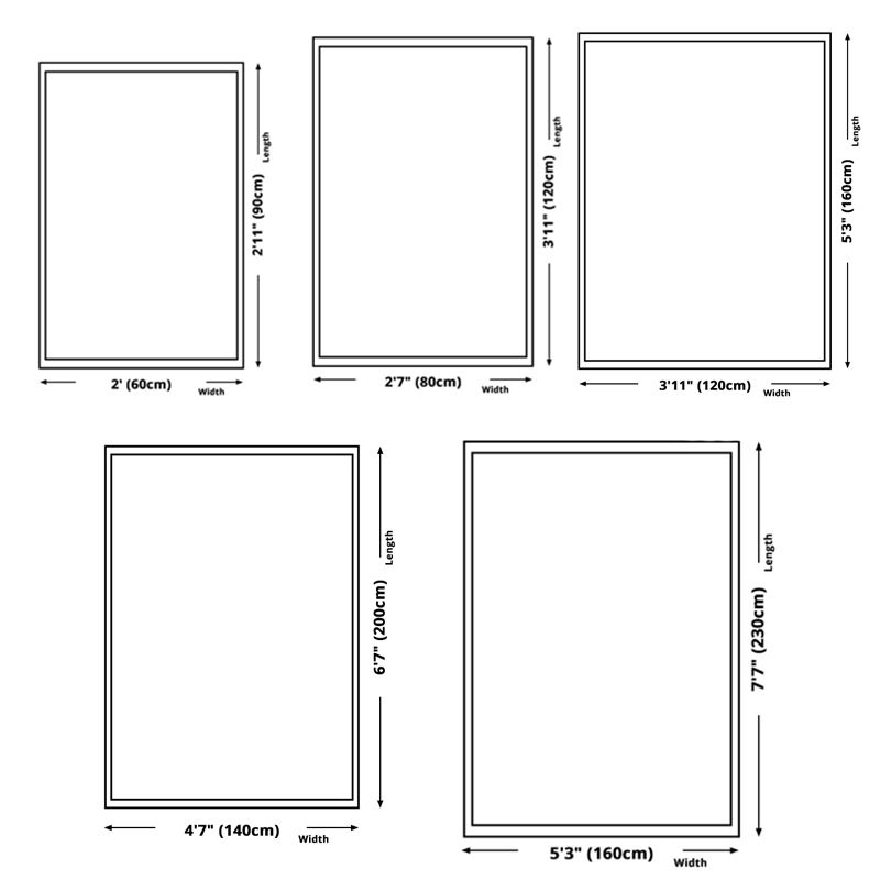 Alfombra de patrón tribal elegante alfombra tradicional alfombra poliéster poliéster alfombra de respaldo sin deslizamiento para sala de estar