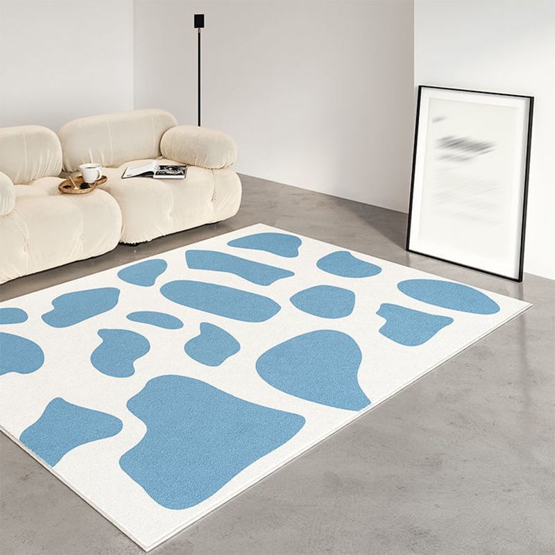 Modern dotty patroon tapijt polyester polyester binnen vloerkleed wastidee vloerkleed voor woningdecoratie