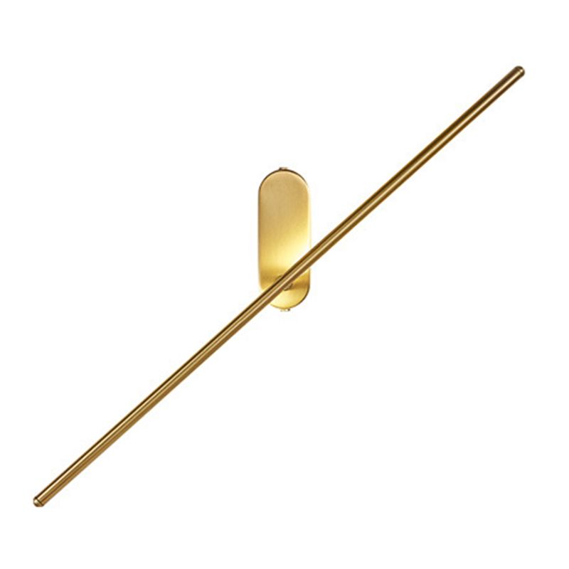 Modern Linear Wall Sconce Light Metal 1-Light Wall Sconce Lighting