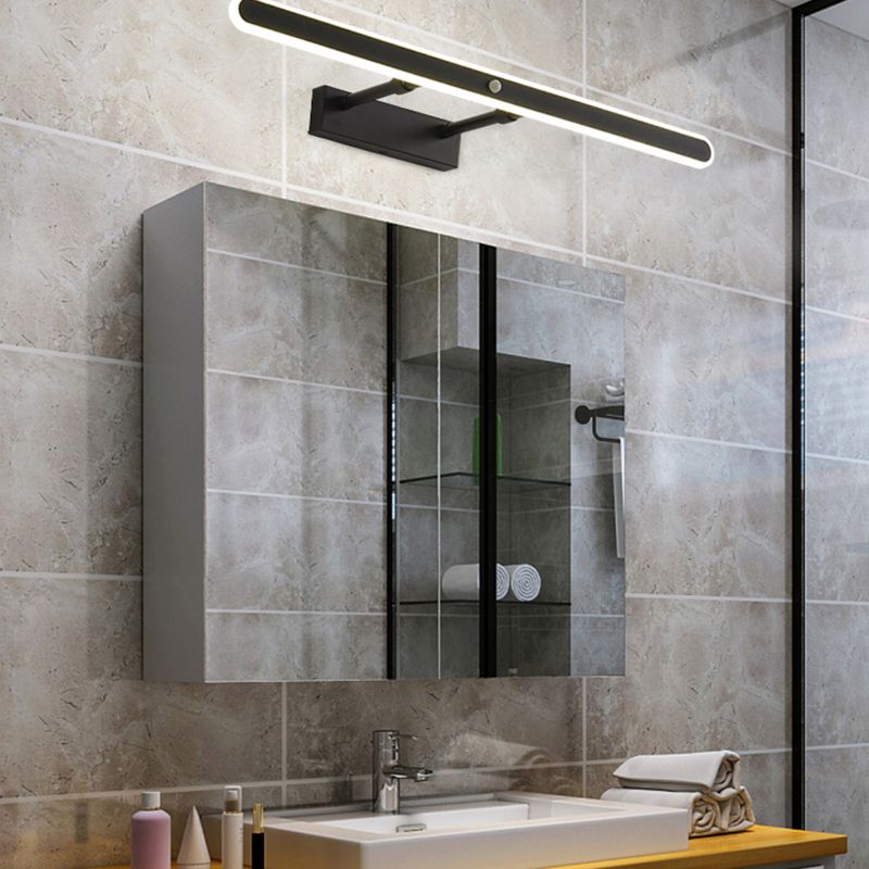Minimalism Contemporary Style Inductive LED Vanity Wall Lighting Light for Bathroom