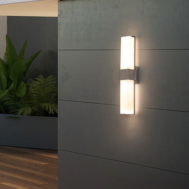 Lámparas de pared LED rectangulares opcionales de 3 color