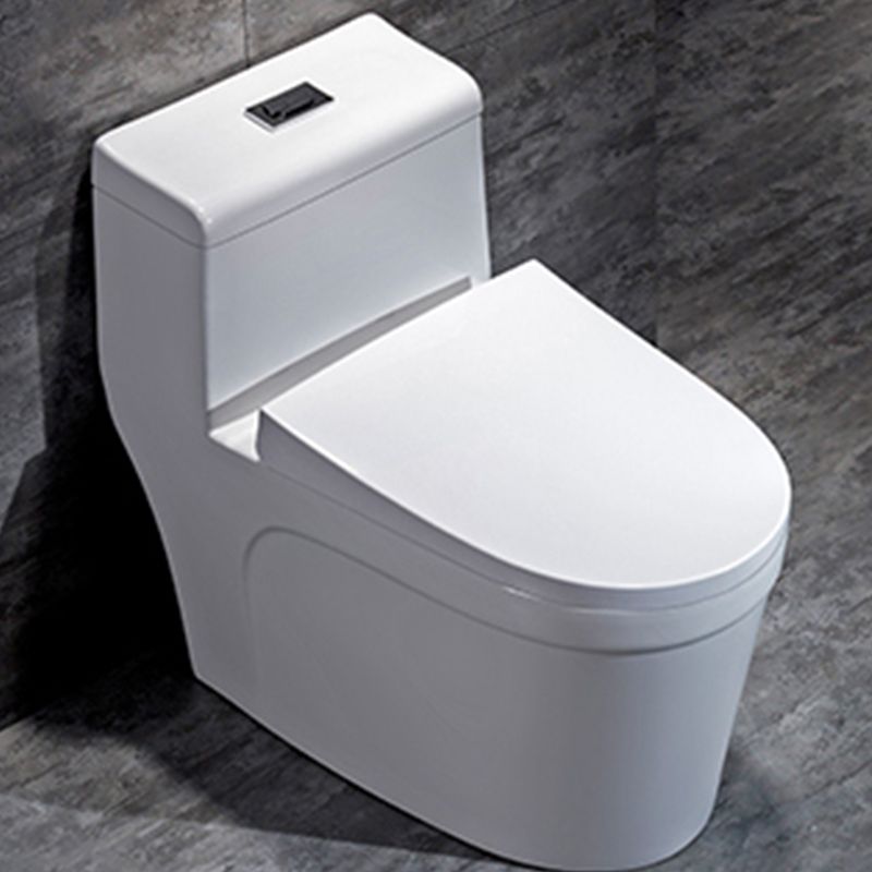 Contemporary Ceramic Toilet Bowl Floor Mounted Urine Toilet with Spray Gun for Washroom