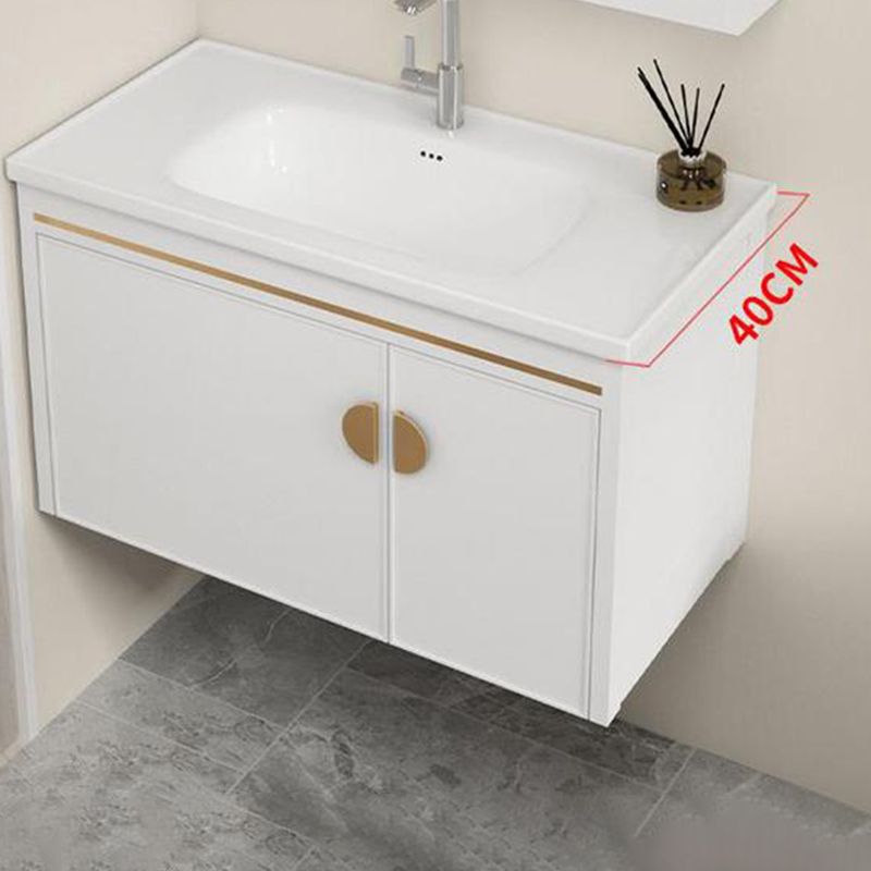 Gorgeous Sink Cabinet Free-standing Standard Space Saver Vanity with Mirror