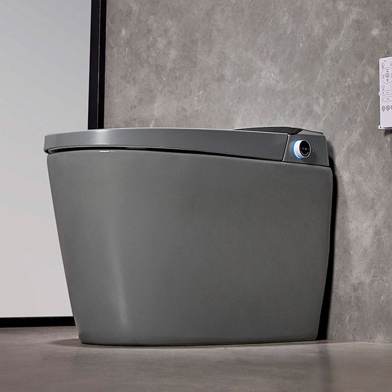 Floor Mounted Flush Toilet All-In-One Siphon Jet ABS Toilet Bowl