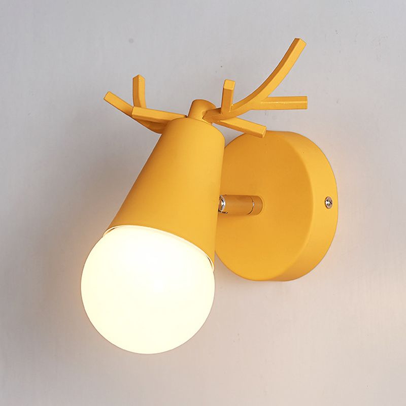 Luz de mini lámpara de bombilla simple contemporánea de la pared de la pared de la pared de macron