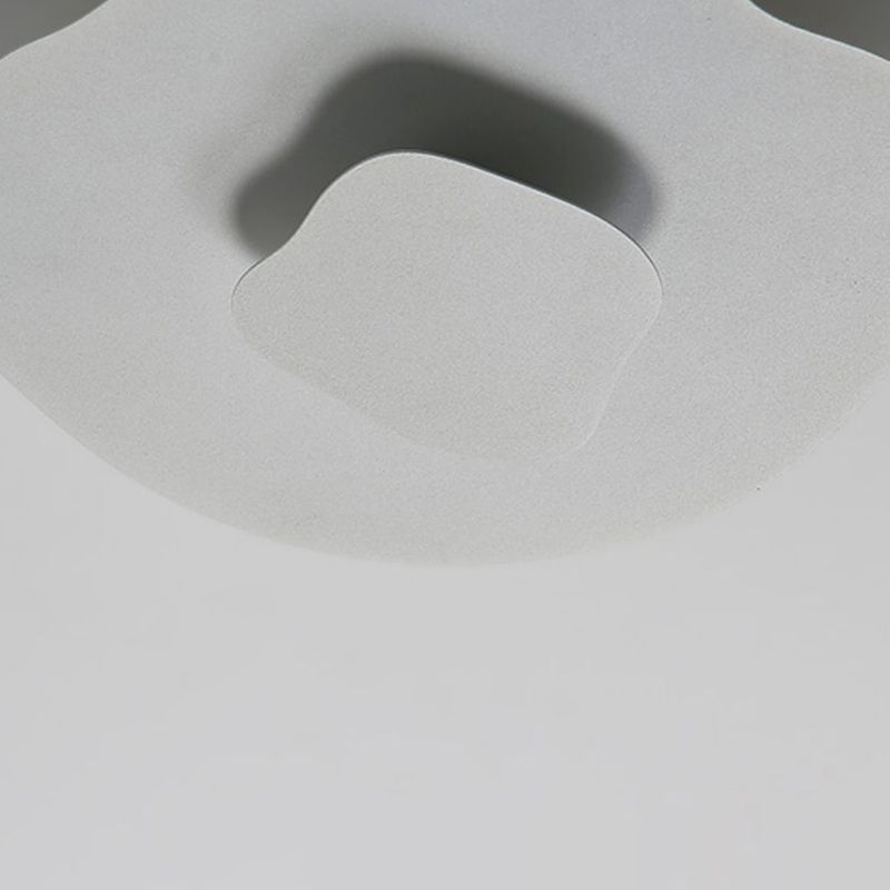 LED Modern Metal Flush Mount Geometric Shape Ceiling Light for Bedroom