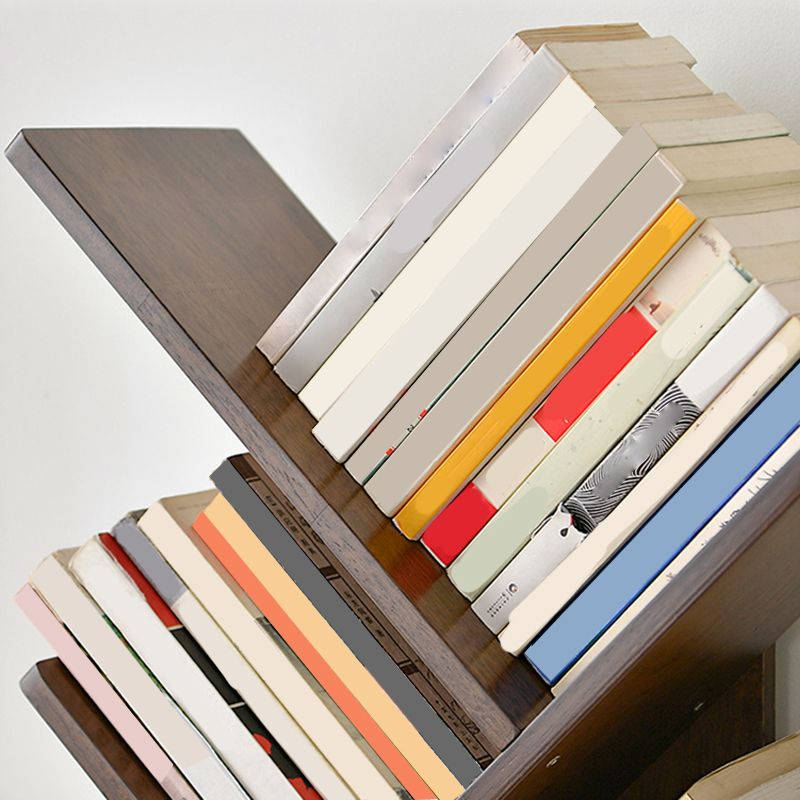 Scandinavian Open Storage Shelf Bookcase Shelves Included for Home Office