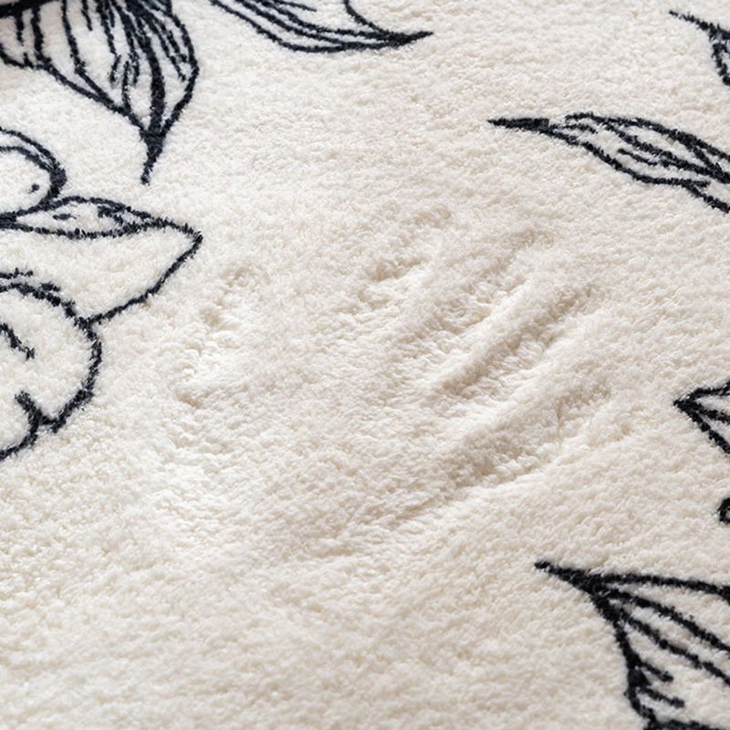 Novelty Circular Shape Rug Modern Area Rug Polyester Easy Care Carpet for Living Room