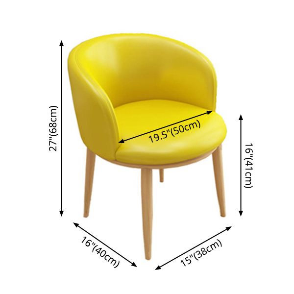 Accueil Chaise du bras contemporain Parsons Back Metal Socle Spory Salle Room