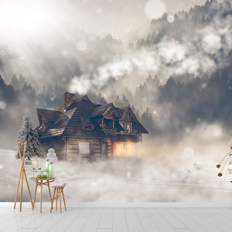 Decorative Wall Mural Wallpaper Scenery Sitting Room Wall Mural