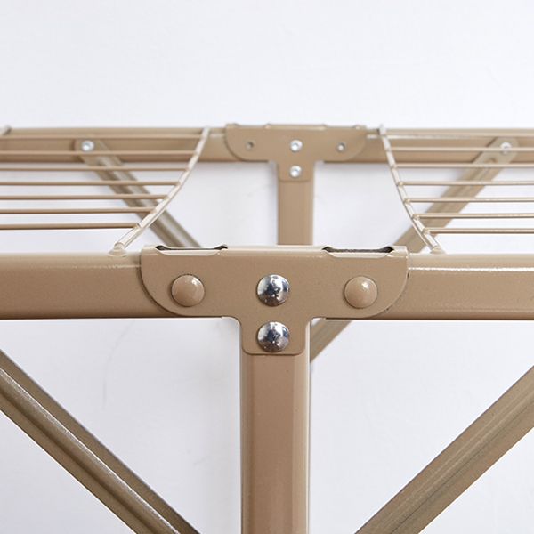 Contemporary Style Steel Wardrobe Cloth Rod Included Wardrobe Closet with Legs