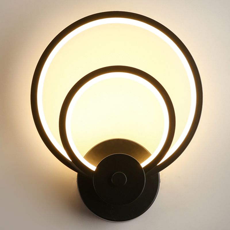 Accesorio de iluminación de pared geométrica de estilo nórdico LLUACIÓN MUNTA MONTAJE DEL ALMENTO DEL DORMITOR METAL