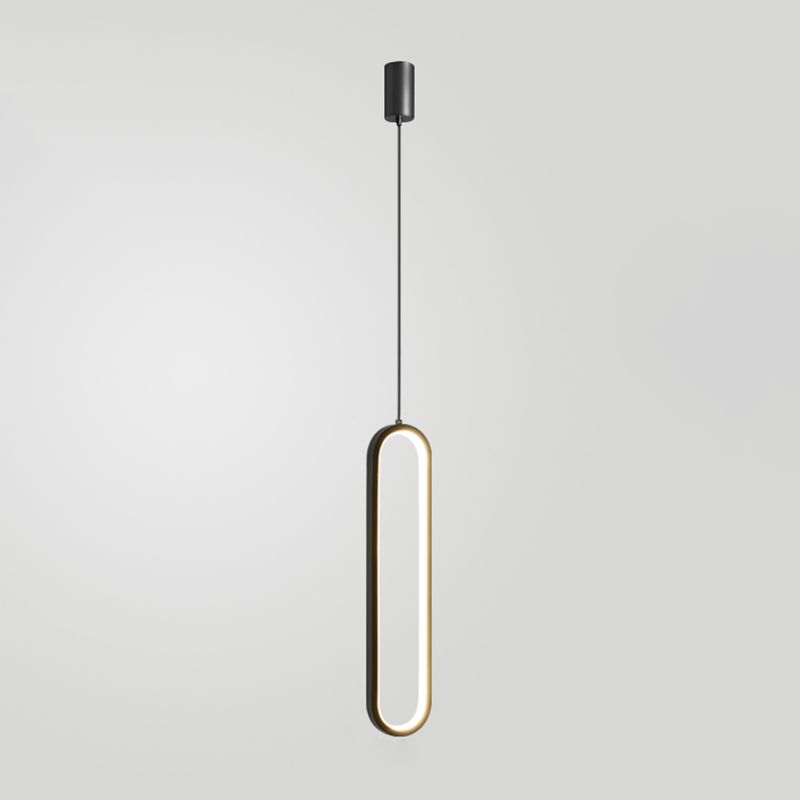 Contemporary Pendant Lighting Fixtures Geometric Metal Suspension Pendant